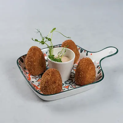 Arancini-pršuta