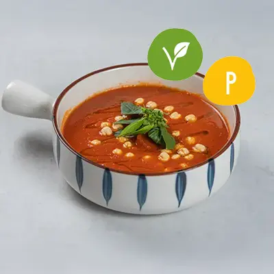 Томатный суп (постный/вегетарианский)